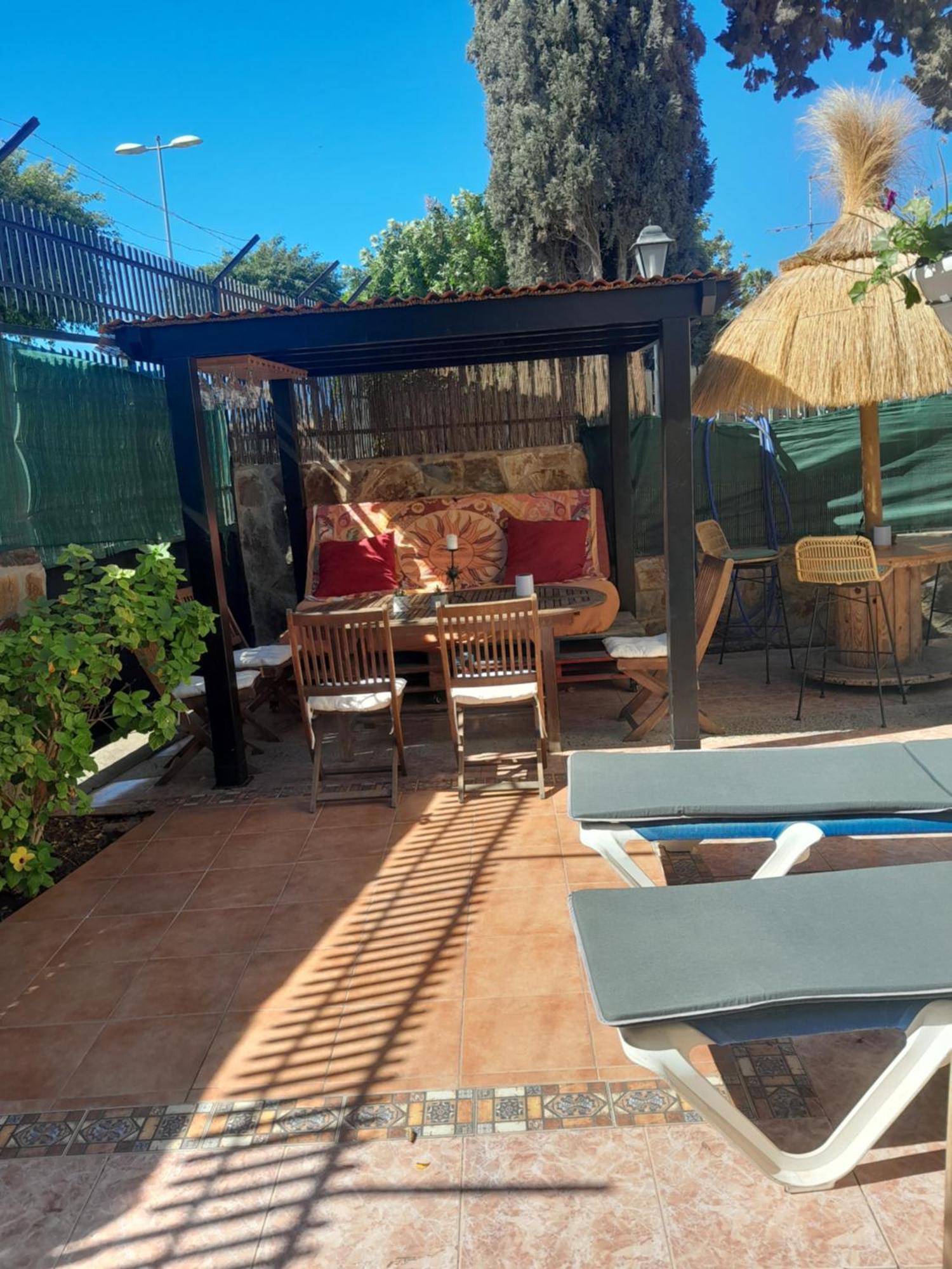 Bungalow Con Flamboyan En Maspalomas Villa ปลายา เดล อิงเกลส ภายนอก รูปภาพ